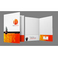 Uncoated Linen Presentation Folder (9"x12")